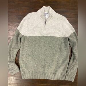 Quarter zip sweater